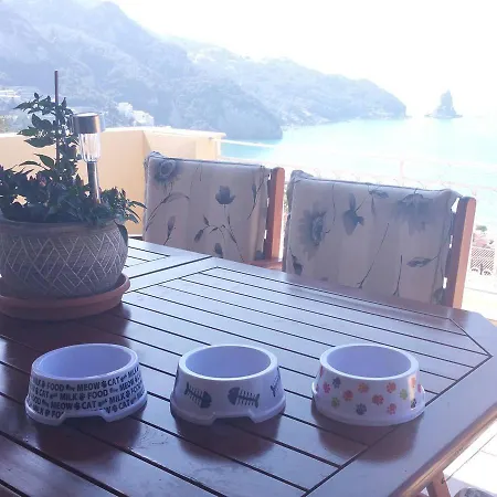 شقة Natalia B With Panoramic Sea Views Of Agios Gordios Bay