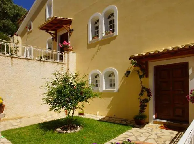 Natalia B With Panoramic Sea Views Of Agios Gordios Bay شقة آغيوس غوذيوس