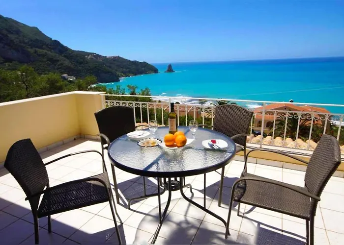 شقة Natalia B With Panoramic Sea Views Of Agios Gordios Bay آغيوس غوذيوس